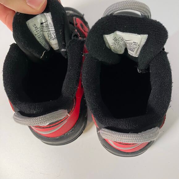 Nike Toddler's‎ Air More Uptempo Bred Black/University Red DM0020-001 Boys 7C - Picture 3 of 7